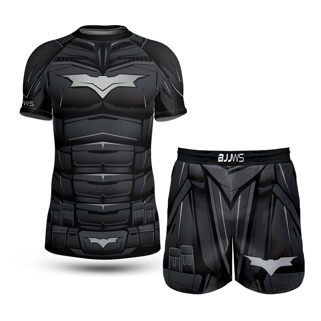 Batman NoGi Kit - Short Sleeve Rashguard & Shorts