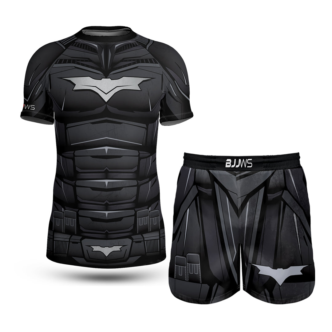 Batman NoGi Kit - Short Sleeve Rashguard & Shorts
