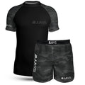 Carbon Camo NoGi Kit - Rashguard & Shorts
