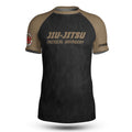 Tactical Savagery Rashguard - Coyote Camo Short Sleeve