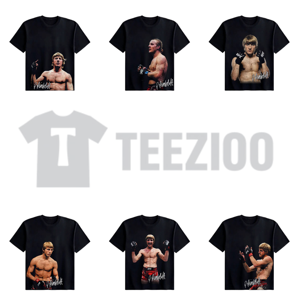 Paddy "The Baddy" Pimblett UFC Menswear T-Shirt - Funny MMA Fan Graphic Tee