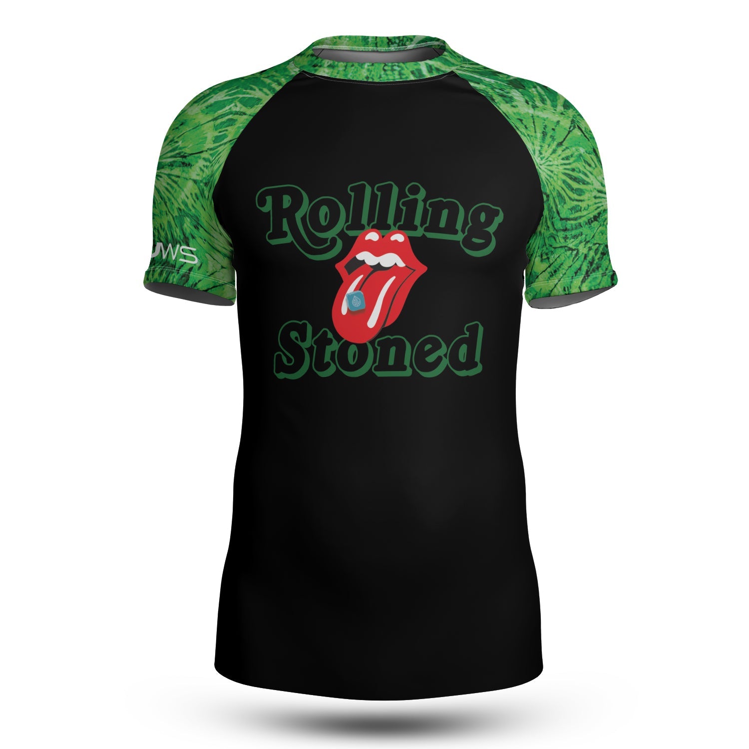 Rolling Stoned BJJ Rashguard - Short Sleeve