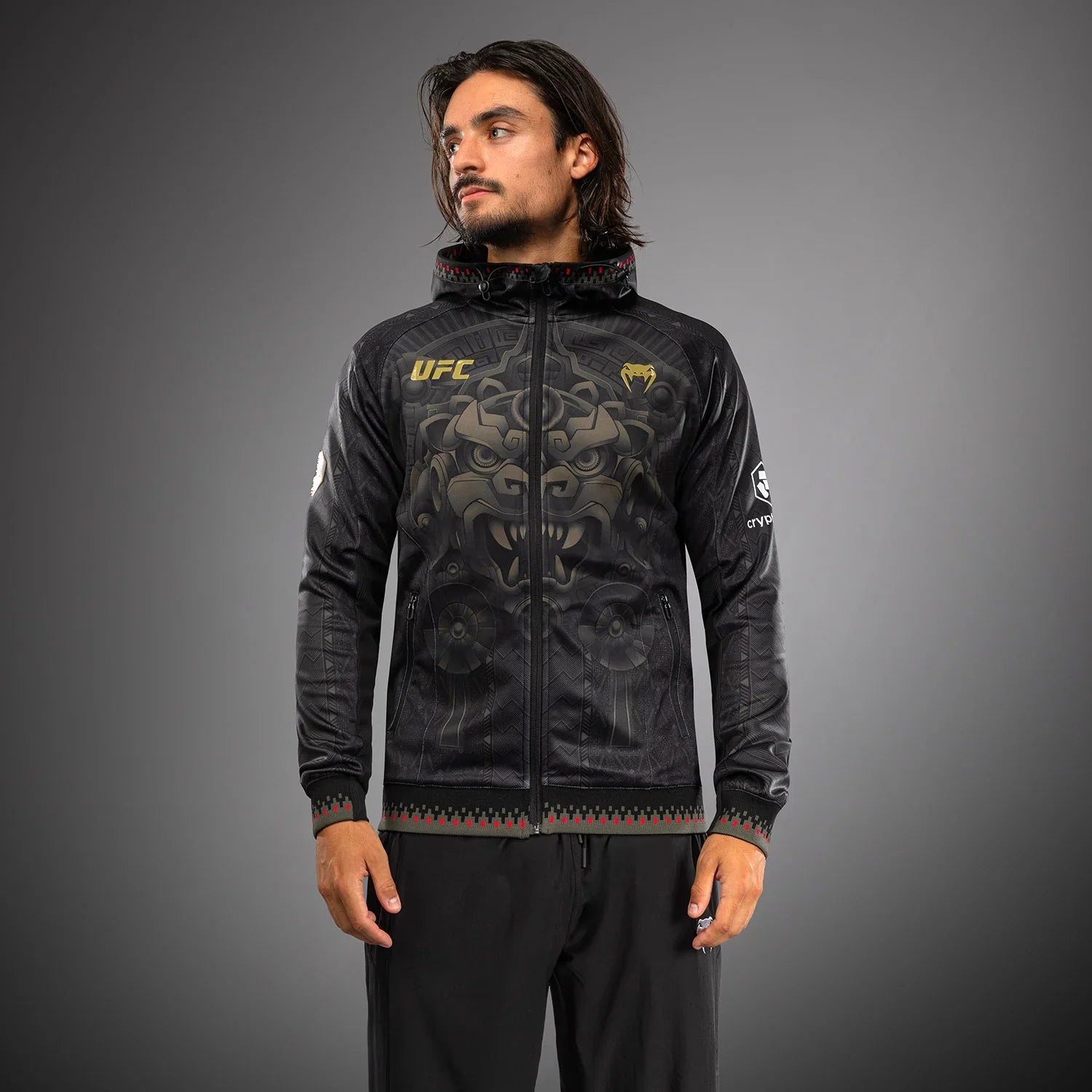 Noche 2.0 UFC Authentic Fight Night Walkout Zip-up Hoodie